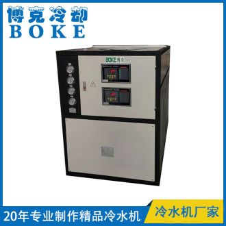 麗江制罐焊機冷卻用BKLS-100FQ雙溫雙控風(fēng)冷式冷水機